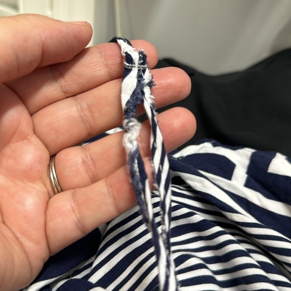 Elsta by CSN Harem Jumpsuit in Stripes and Greek Print Sz S/M - Picture 7 of 8